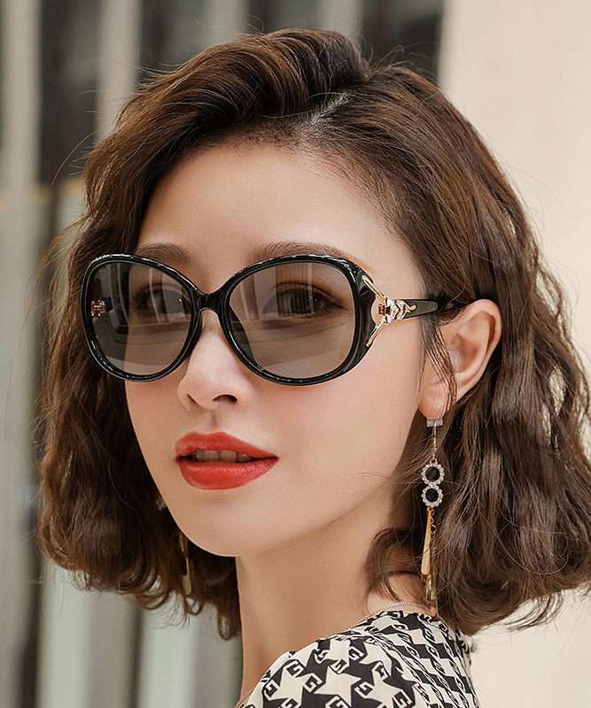 Regular Brown Large Face Color Changing Sunglasses XS1052