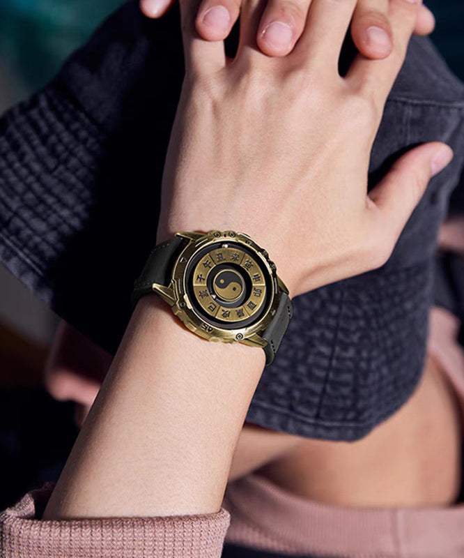 Stainless Eight-Diagram-Shaped Retro Steel Black Appetizer