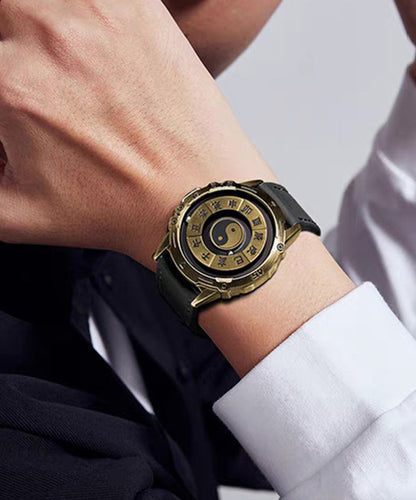 Stainless Eight-Diagram-Shaped Retro Steel Black Appetizer