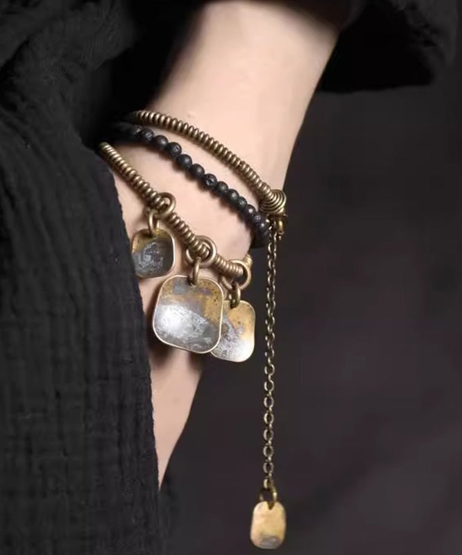 Bracelet Gender Men Same Copper Beading Charm Retro Design