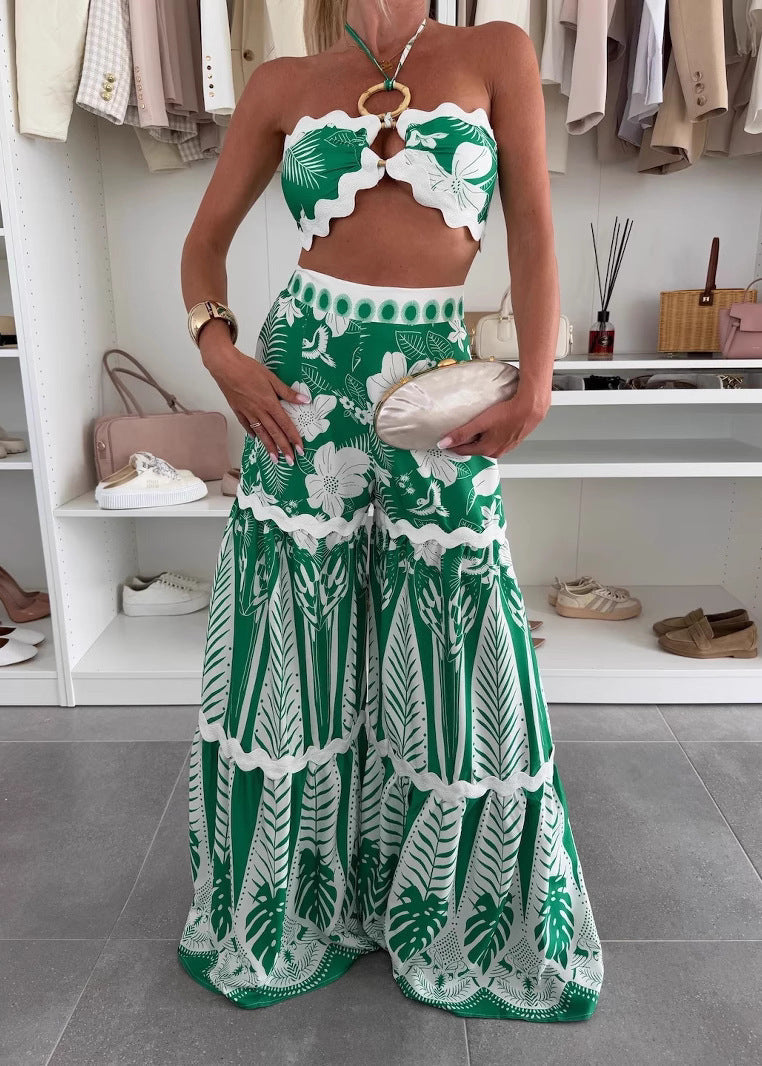 Two Patchwork Green Lingerie Sexy A And Skirts Maxi Line Top