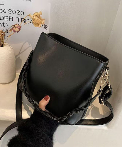 Messenger Faux Durable Solid Simple Bag Leather