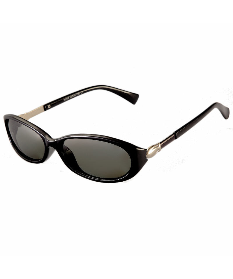 Skinny Red Polarized Small Frame Sunglasses XS1056