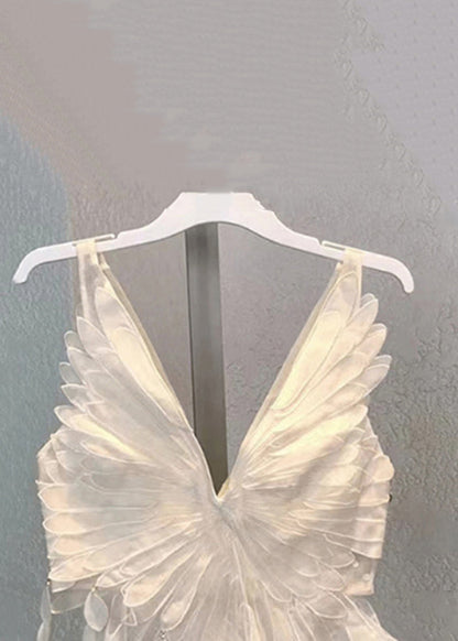 Neck Tank Cotton Design Original Sleeveless V White Fit Slim