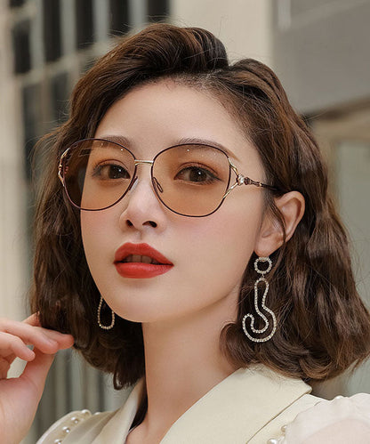 Summer Brown Large Face Color Changing Sunglasses XS1059