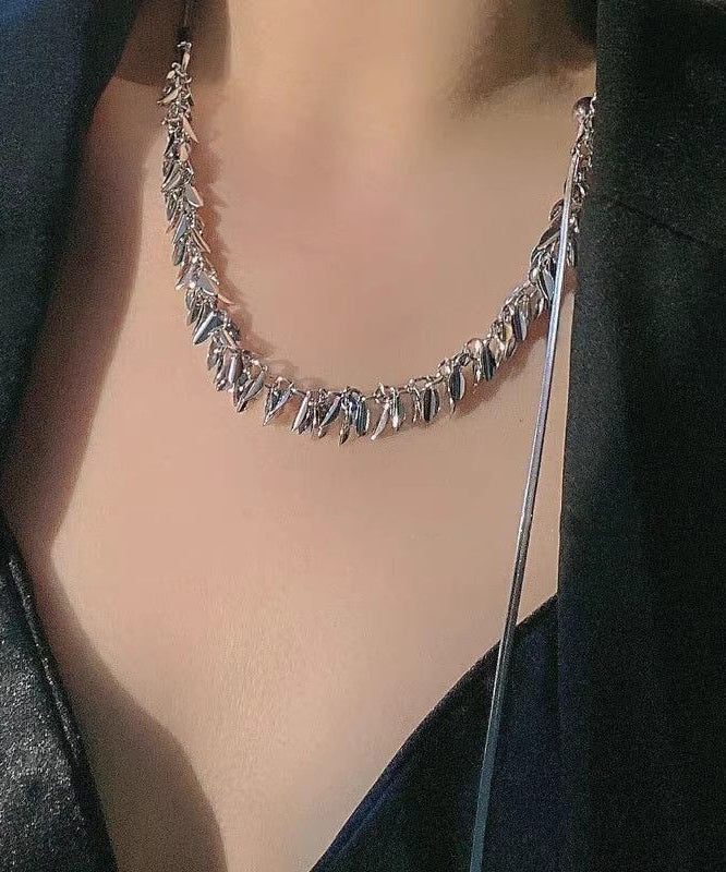 Of Silk Ear Stainless Pendant Unique Wheat Sequins Steel Tassel