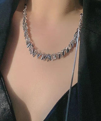 Of Silk Ear Stainless Pendant Unique Wheat Sequins Steel Tassel