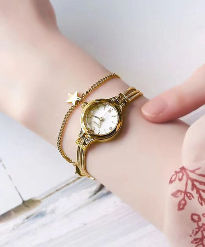 Vogue Tempered Watches Alloy Glass Blue