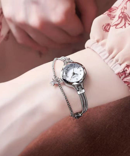 Vogue Tempered Watches Alloy Glass Blue