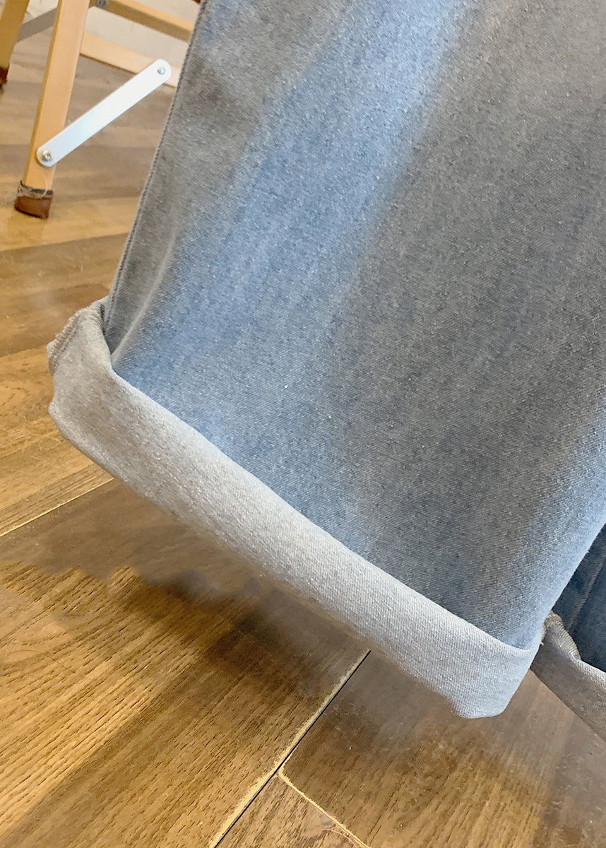 Women Patchwork Bow Denim Summer Blue Jumpsuits