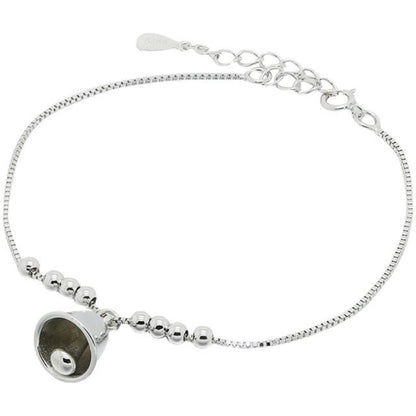 Silver Bell Bracelet Sterling