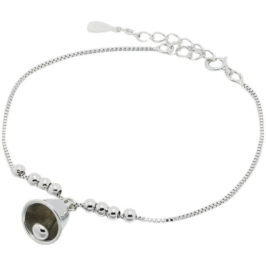 Silver Bell Bracelet Sterling