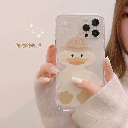 Transparent Duck Case Phone