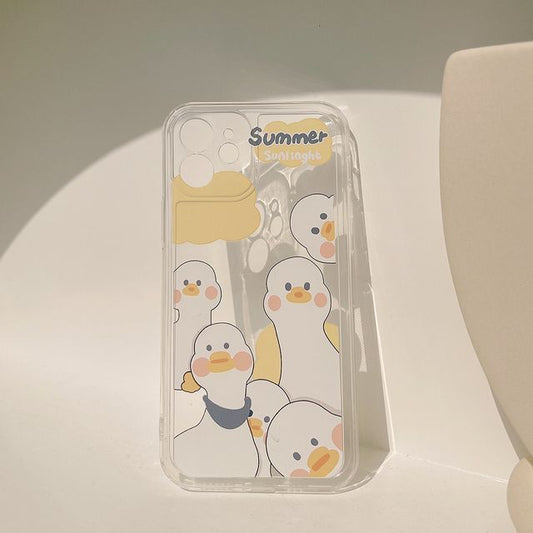 Phone Case Duck Transparent