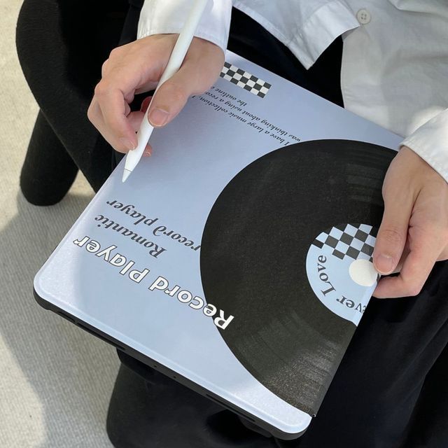 iPad Print Vinyl Record Case