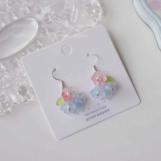 designs) Earring (various Floral Acrylic