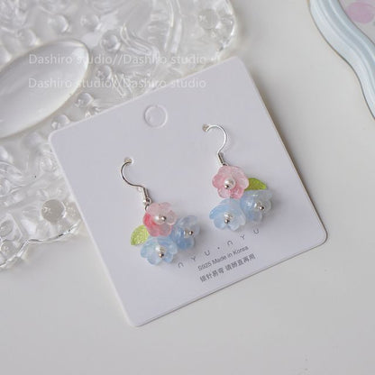 designs) Earring (various Floral Acrylic