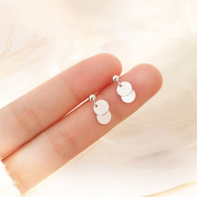 Earring Drop Disc
