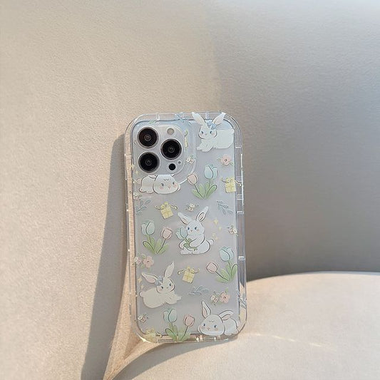Case Rabbit Print Phone