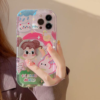 Cartoon Phone Transparent Case