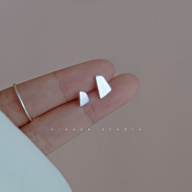 Silver Earring Sterling Geometric