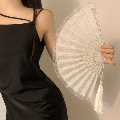 Scrunchie Traditional Chinese Character / Hand Fan