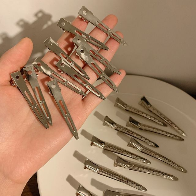 Set Clip Hair Metallic