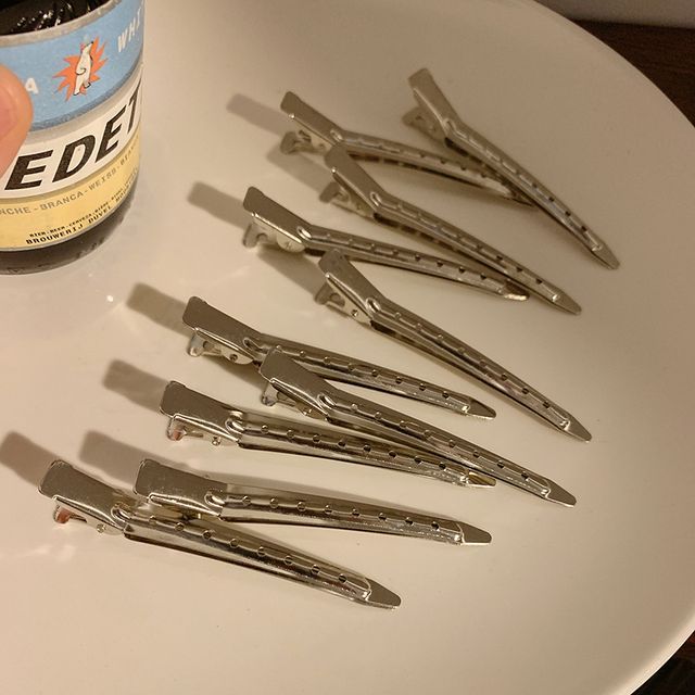 Set Clip Hair Metallic