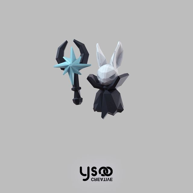 Magic Staff Halloween Earring Fox