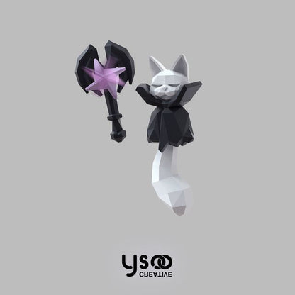 Magic Staff Halloween Earring Fox