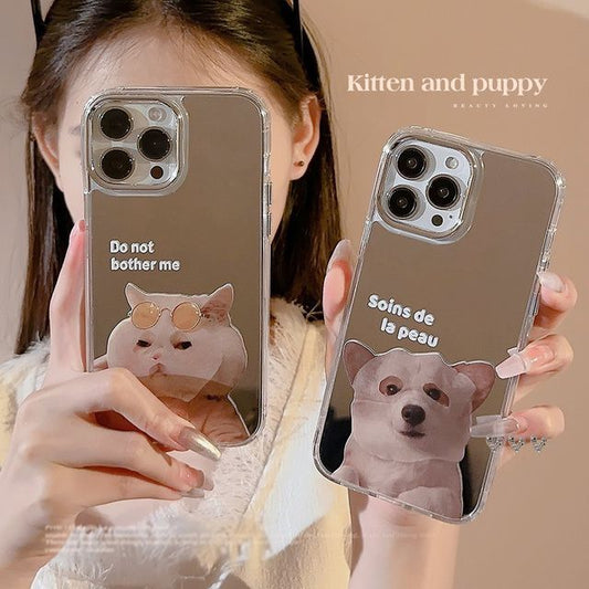 Case Phone Animal Mirrored