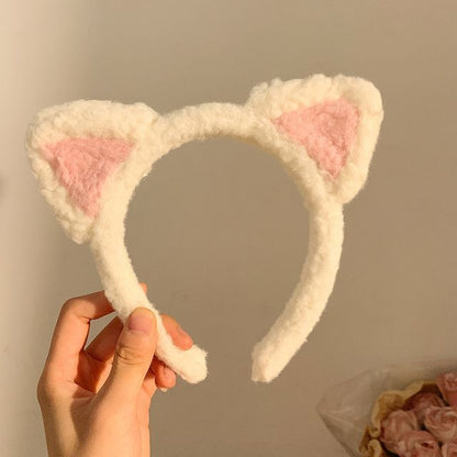 Headband Cat Ear Chenille