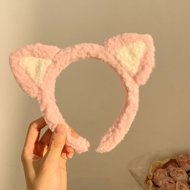 Headband Cat Ear Chenille