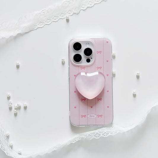 Stand / Heart Case Bow Phone