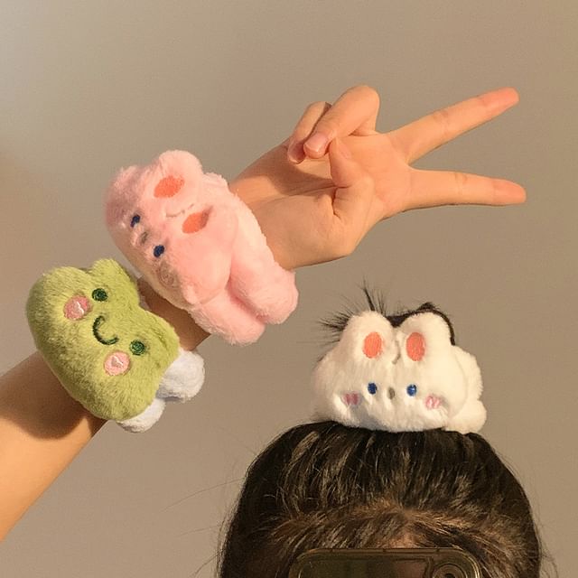 Animal Face Wash Wrist Designs) Band (Various Chenille