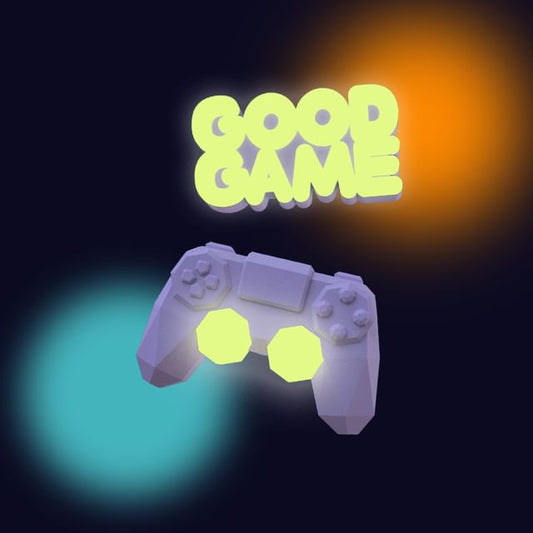 / Ear Cuff Drop Earring Clip-On Gamepad Asymmetrical Lettering