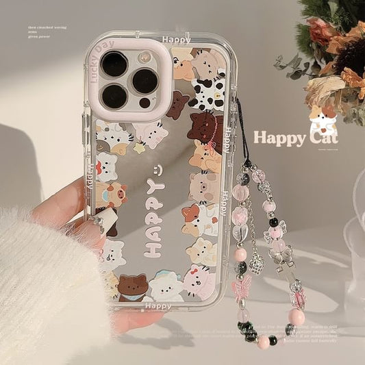 Cat Phone Case Mirrored