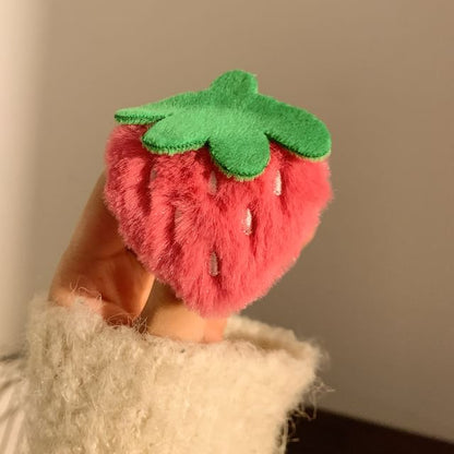 (Various Clip Designs) Chenille Set Hair / Strawberry