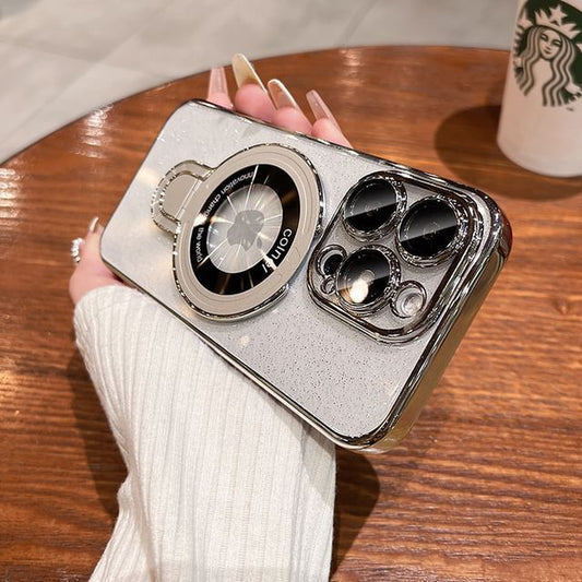 Ring Stand Glitter Phone Case