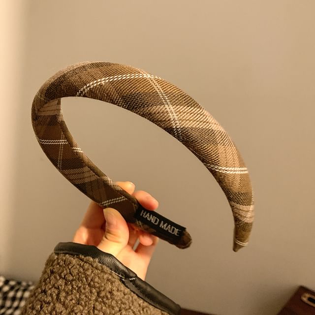Plaid Headband