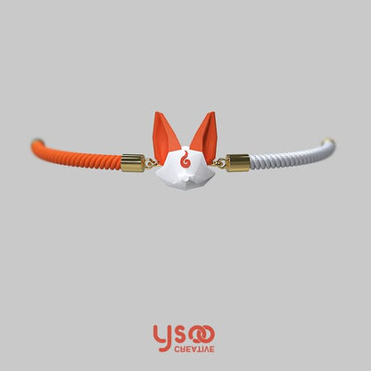 Low Bracelet Cord Poly Acrylic Fox