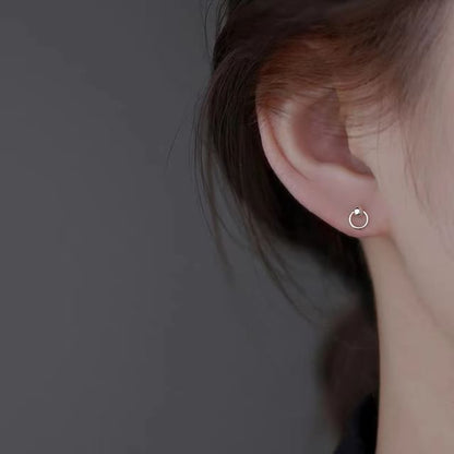 (Various Earring Sterling Silver Stud Designs)