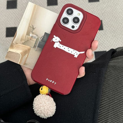 Phone Bell Dog Case Pom