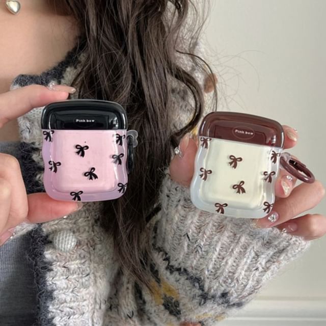 / Skin Bow Case Earphone Two-Tone AirPods Pro