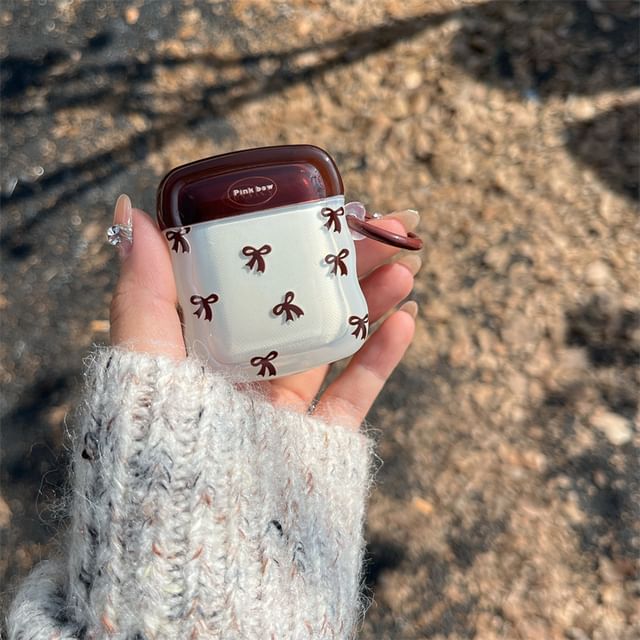 / Skin Bow Case Earphone Two-Tone AirPods Pro