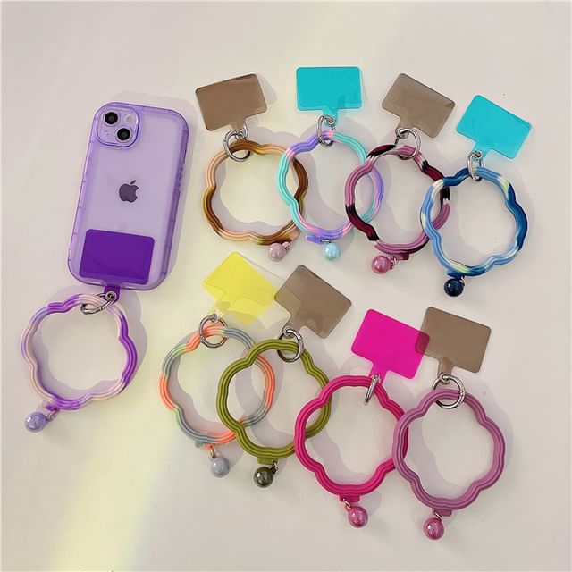 Hoop with Phone Lanyard Strap Wavy Pad