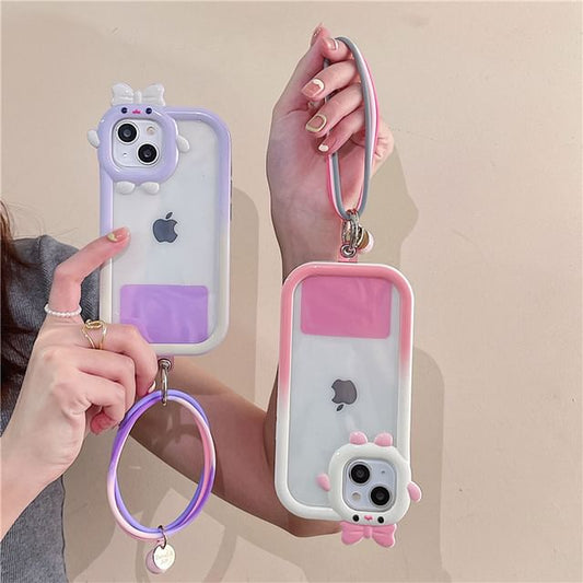 Pad with Layered Phone Hoop Lanyard Strap