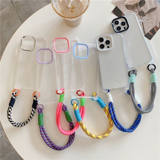 Phone Case Transparent Strap
