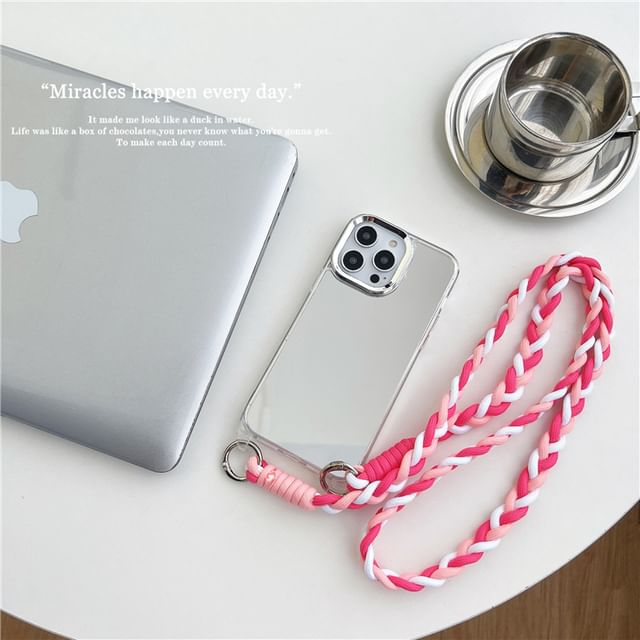 Lanyard Braided Case Phone
