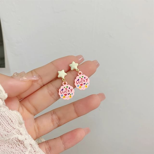 Alloy Earring (Various Resin Designs)